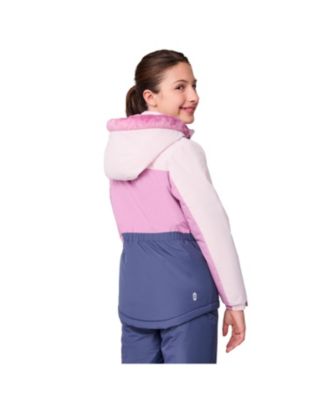 Girls Color Block Boarder Jacket