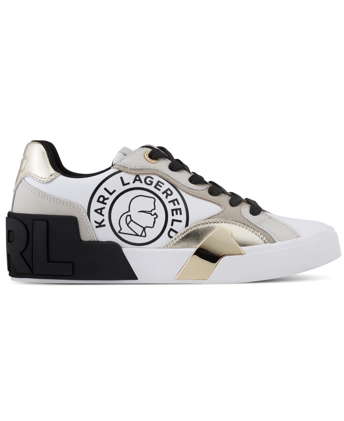 Karl Lagerfeld Paris Meryn Sneaker In White