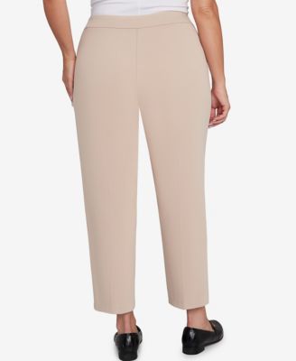 Plus Size Saratoga Springs Side Seam Pocket Short Length Twill Pants