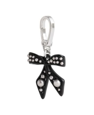 Faux Pearl Collectible Signature Bow Jewelry Charm