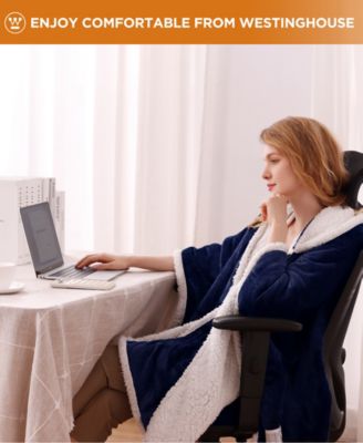 Wearable Heated Blanket, 50" x 60"