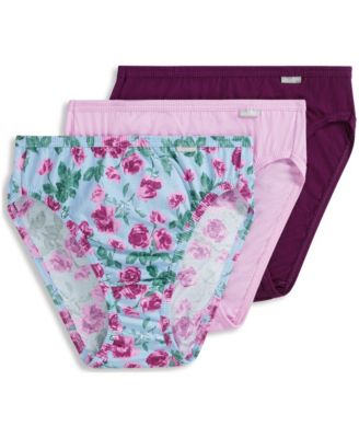 Women's Elance French Cut 3 Pack Underwear 1485 1487, Extended Sizes