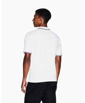 Men's Cozy Lab Pique Collar Tipping Polo Shirt