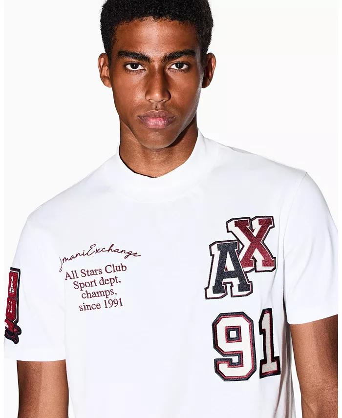Men's Multi Badge Logo T-Shirt - thumbnail 4