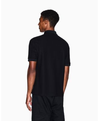 Men's AX Box Mercerized Cotton Pique Polo Shirt