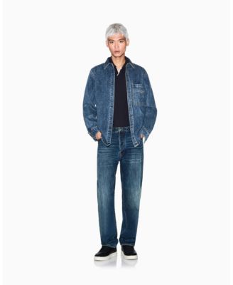 Men's Johnny Collar Pique with Collar Tipping Polo Shirt