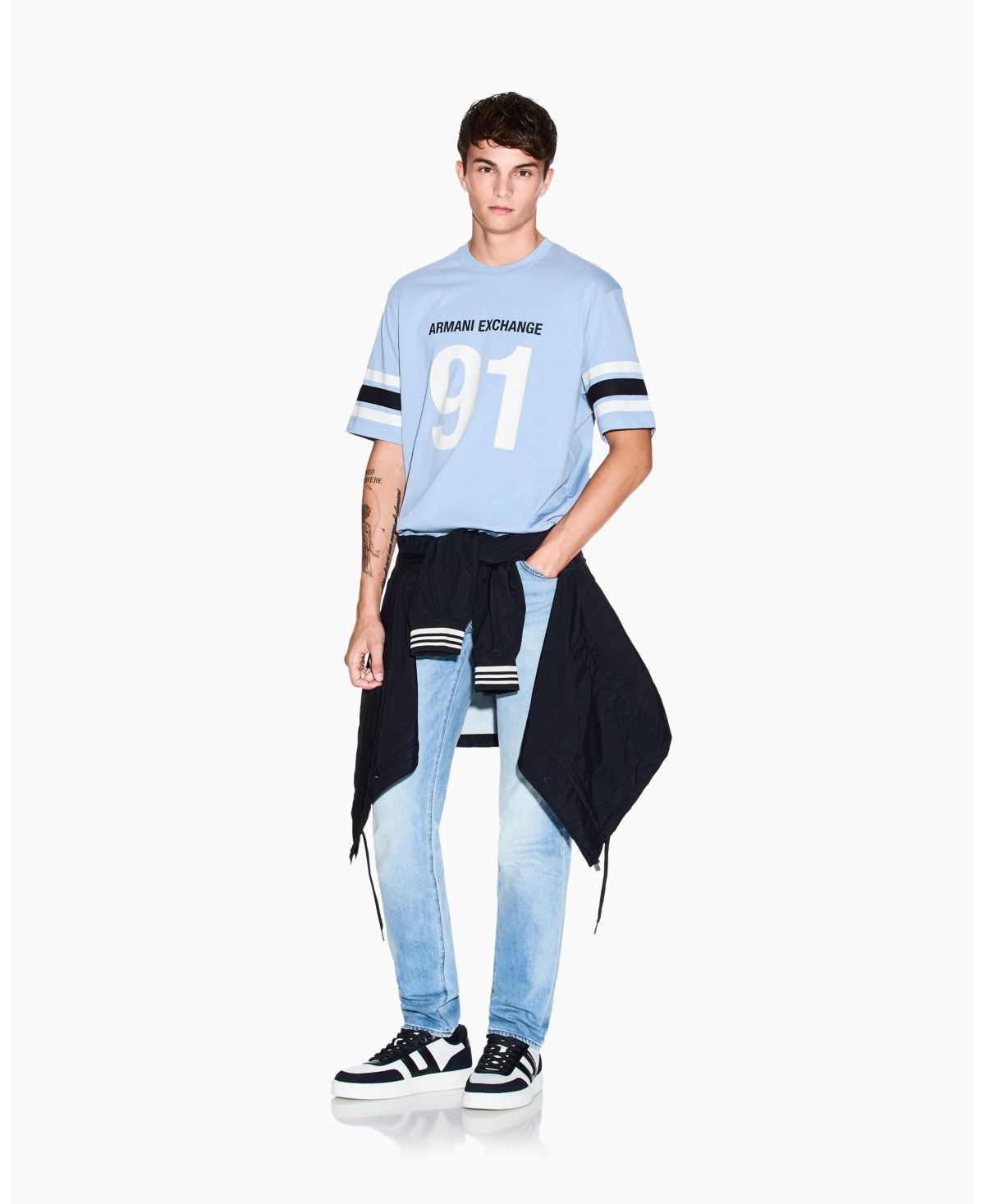 Мужская футболка из джерси 