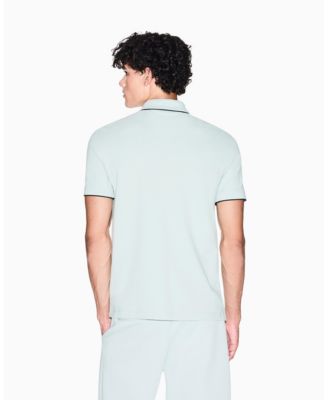 Men's Grosgrain Logo Polo Shirt