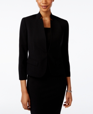 Nine West Clasp-Front Blazer