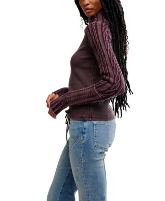 Women's Breezy Long-Sleeve Sweater