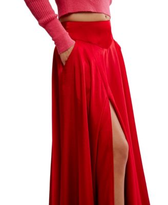 Women's Chilco A-Line High-Slit Maxi Skirt