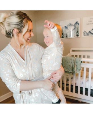 Emerson Fitted Long Sleeve Two-Piece Pajamas