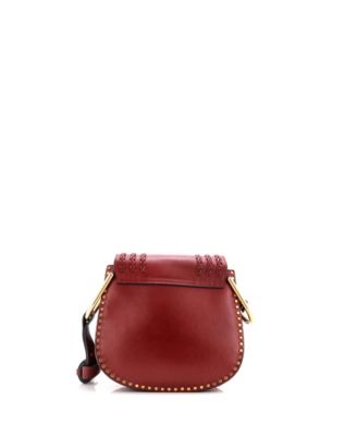Small Hudson Handbag Whipstitch Leather