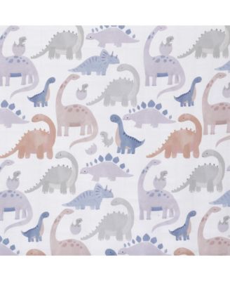 Dino-Might 100% Cotton Dinosaur Baby/Toddler Fitted Crib Sheet