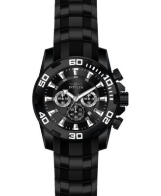Men's 22338 Pro Diver  Quartz Chronograph Black Dial Watch