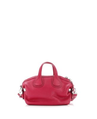 Micro Nightingale Crossbody Bag Waxed Leather