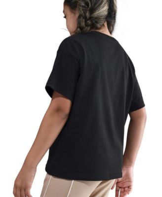 Girls' 7-16 Sportswear Loose Fit Short-Sleeve T-Shirt