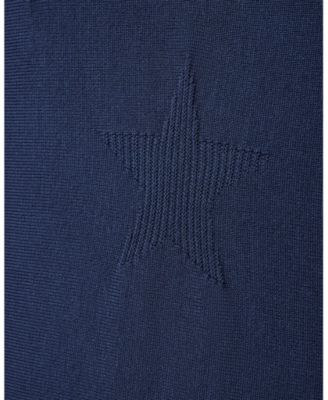 Women's Star Drop Shoulder Tunic Sweater