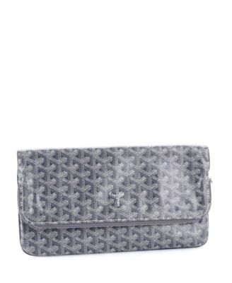 Saint Marie Clutch Coated Canvas