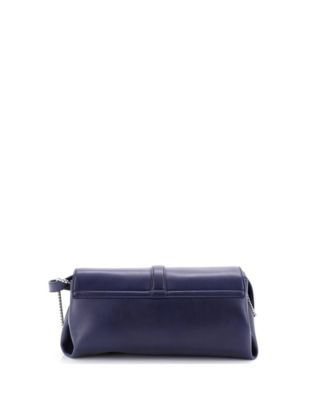 Gancini Flap Crossbody Bag Leather