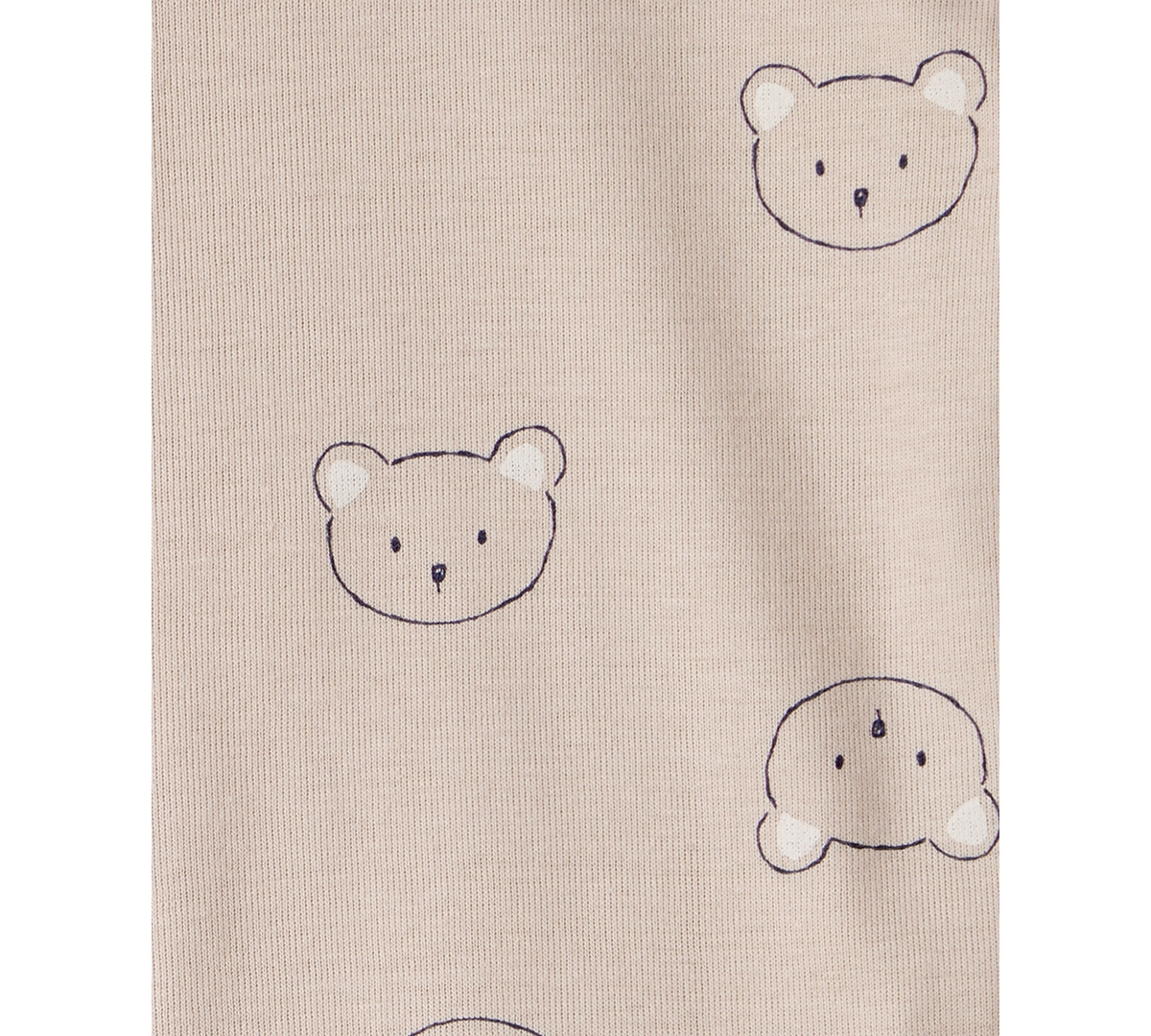 Carter's Baby Boys 3-Piece Bear Print Long-Sleeve Bodysuit and Pants Set