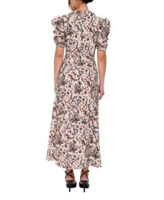 Women's Julia Button Down Print Maxi Dress