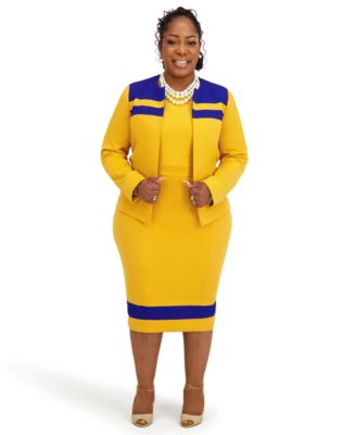 Seam Women's Crewneck Stripe Detail Sheath Dress