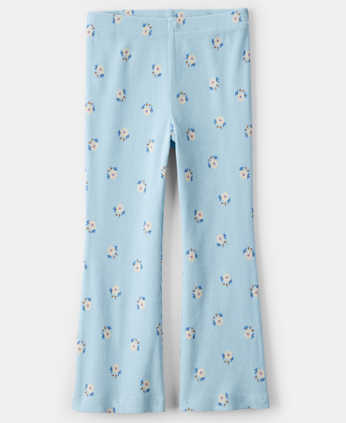 Carter's Girls Toddler 2t-5t 2-piece Long-sleeve Sweatshirt And Leggings Set In Blue