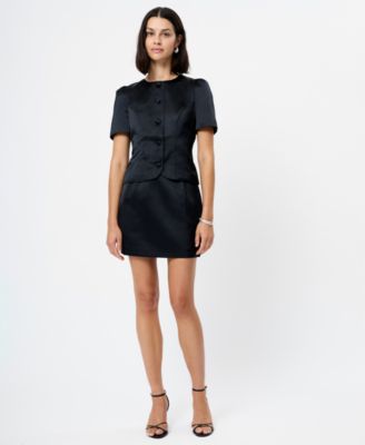 French Connection - Women's Jaxon Satin Mini Skirt