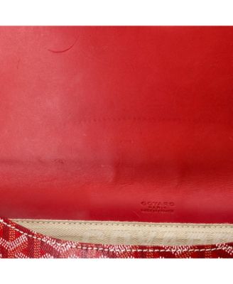 Pre-Owned Goyard MM Clutch Coated Canvas