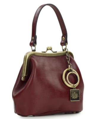 Mini Laureana Crossbody Kisslock Bag with Charm