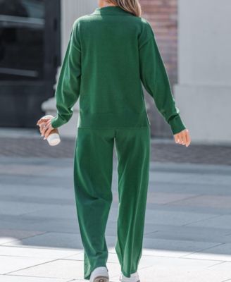 Women's Knit Matching Lounge Set