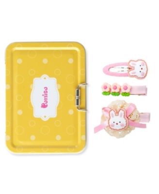 Girls 3pc Hair Clip Set - Cookie Bunny Bloom