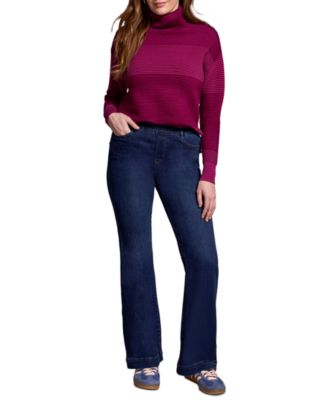 Women's Audrey Boundless Stretch Denim Pull-On Flare Jeans