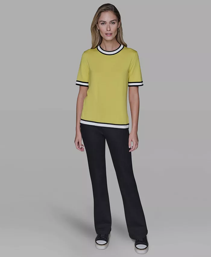 Women's Short-Sleeve Sweater - thumbnail 10