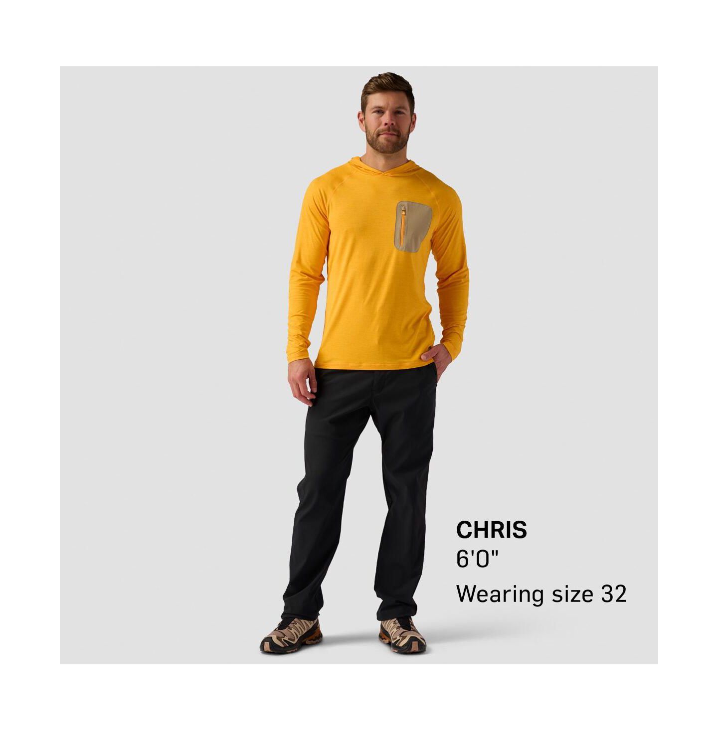 Мужские брюки Backcountry BGA Wasatch Ripstop Everyday Pant Hiking and Climbing, цвет: Чёрный — фото 5