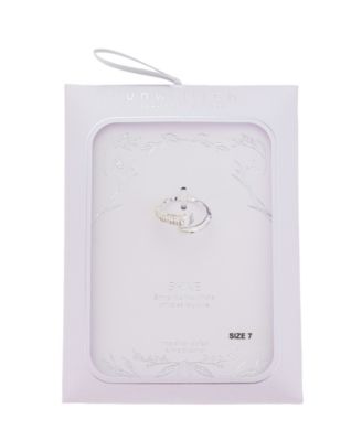 Cubic Zirconia Bypass Ring