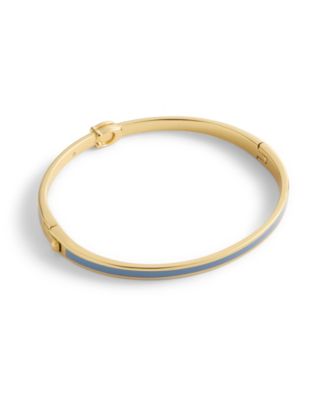 Gold-Tone Signature C Enamel Bangle Bracelet