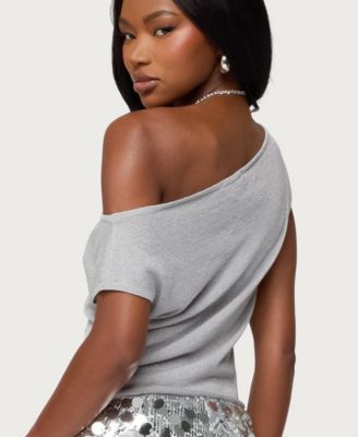 Women's Holly Glitter Off Shoulder Top