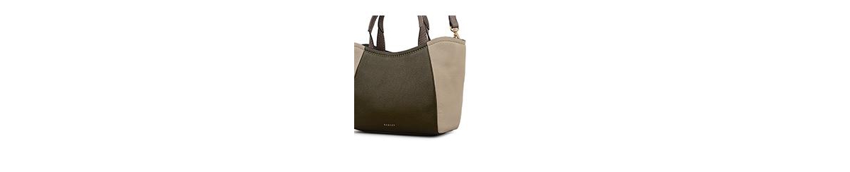 Radley London Muswell Lane Small Zip Top Grab Handbag In Green