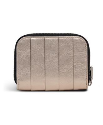 Burton Way - Metallic Zip Around Wallet