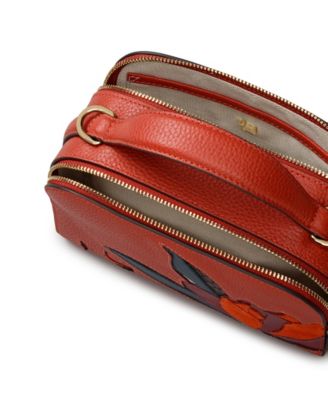 Nature Blooms Small Ziptop Crossbody Bag