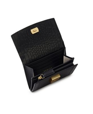Albert Road - Faux Croc Flap Over Wallet