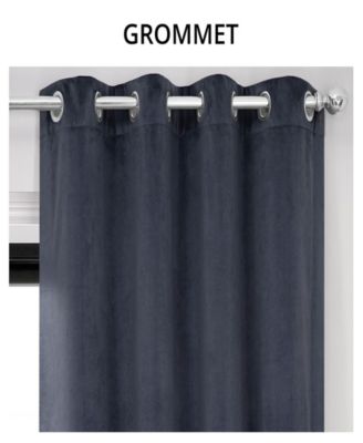 Grommet Signature Velvet Blackout Curtain