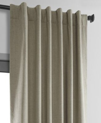 Thermal Cross Linen Weave Blackout Curtain