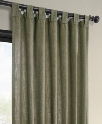 Simply Faux Linen Light Filtering Curtain Pair (2 Panels)