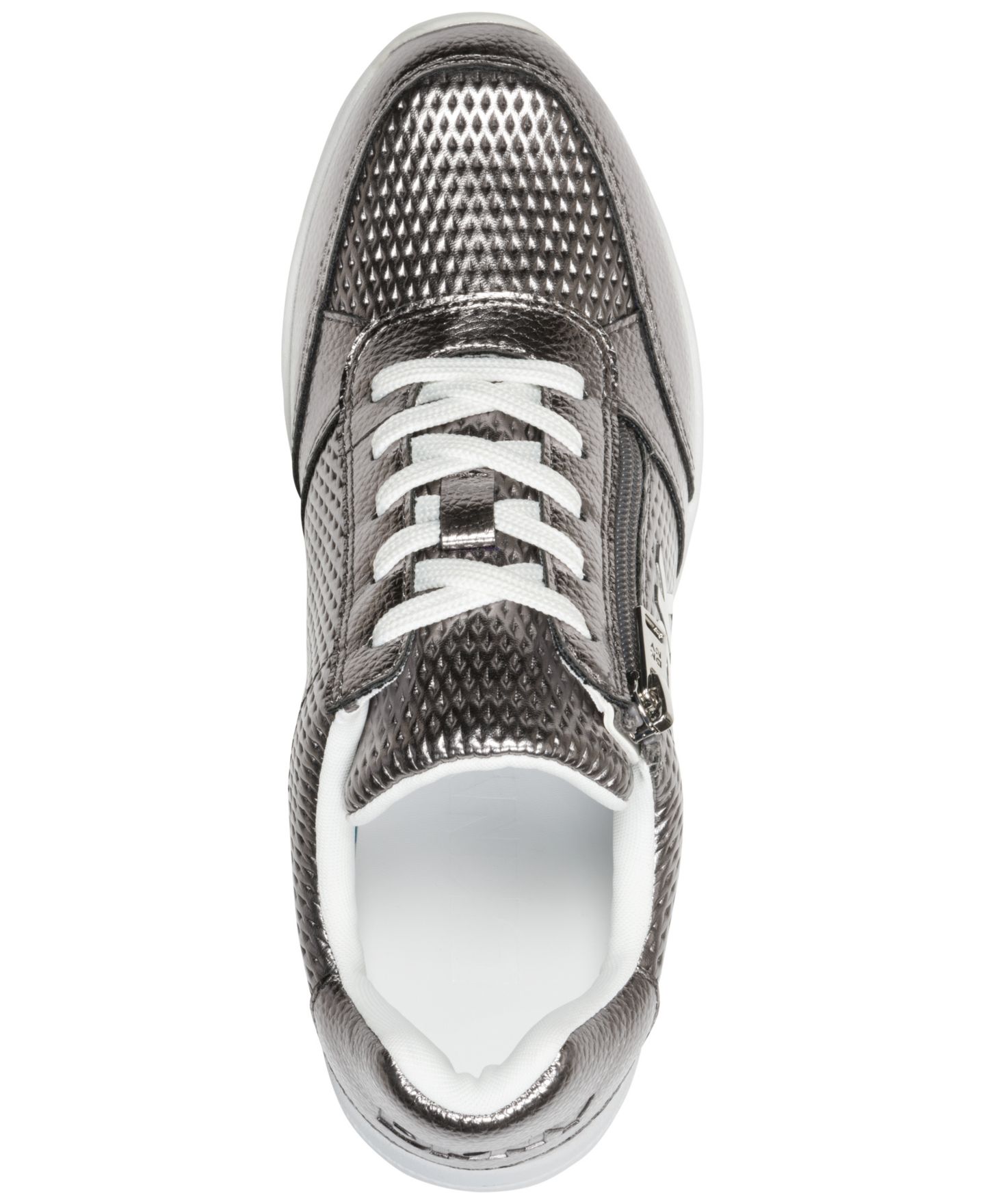 Женские кроссовки DKNY Sorvino Wedge, цвет: Nickel — фото 4