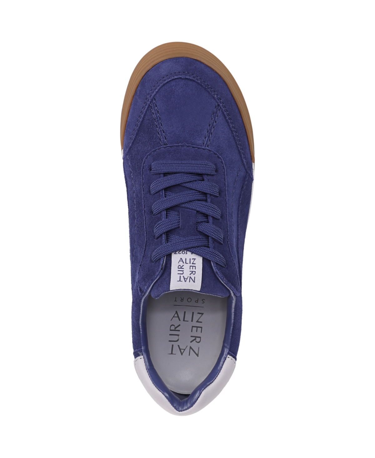 Naturalizer Cami Lace-up Sneakers In Blue