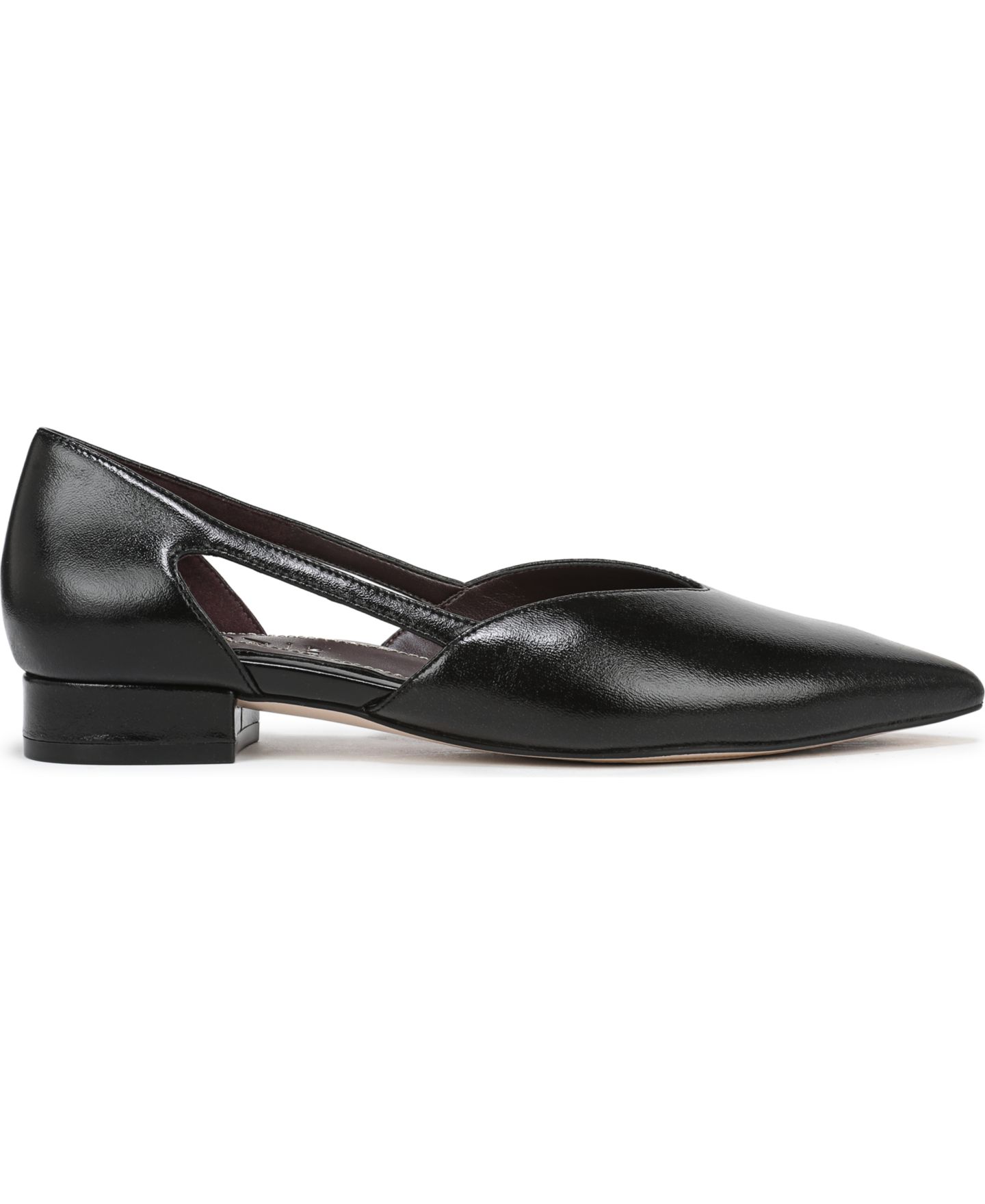 Женские балетки 27 EDIT Naturalizer Sydney Pointed Toe Dress Flats, цвет: Чёрный — фото 2