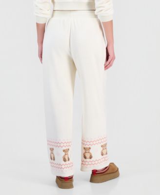 Juniors' Mink Pull-On Wide-Leg Pants
